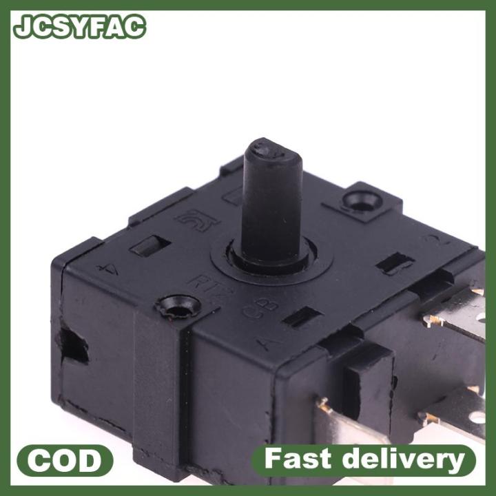 JCSYFAC 3 5 Pin 2 4 vị trí chuyển đổi quay Selector AC 250V 16A điện ...