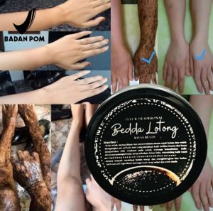 NEW LULUR BEDAK LOTONG WITH GLUTATHIONE ARBUTIN / LULUR BEDDA LOTONG VIRAL / LULUR PEMUTIH KULIT DAN BADAN