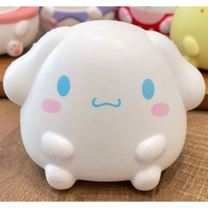 Sanrio Kawaii Cartoon My Melody Kuromi Cinnamoroll Pompom Purin Slow Rising Stress Relief Squeeze Fidget Kid Toy Birthday Gifts