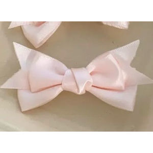 Ribbon Klip Rambut Sisi Side Clip Hair Accessories Pin Kecil Small Cute Kid芭蕾风可爱奶油色蝴蝶结发夹甜美少女刘海夹边夹发卡碎发夹子头饰