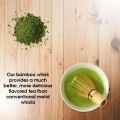 Matcha Whisk Tea Set Japanese Natural Bamboo Chasen Stir Brush Traditional Matcha Green Tea Mixing tool. 