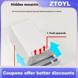 【ZTOYL】 Magnetic Door Catches Heavy Duty Push To Open Cabinet Catch For Hidden Door Handle Replacement Magnets Cabinet Latch