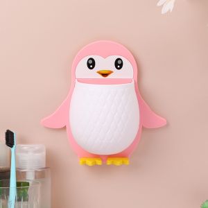Panda Home Tempat Odol Sikat Gigi Gantung Tempel Multifungsi Motif Karakter Penguin