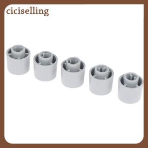 [ciciselling] 5Pcs Plastic Half Shaft Knob Potentiometer Encoder Knob D-Shaped Inner Hole 6mm