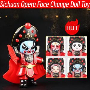 Chinese style Sichuan opera face changing creative dolls Peking Opera mask Facechanging toy
