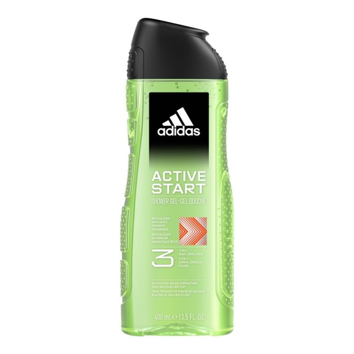 ADIDAS WOMEN Shower Gel Active Start 400ml Lazada