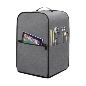 Tear Resistant Ice Cream Appliance Dust Guard with Accessories Pocket Protective Frozens Dessert Machine Cover