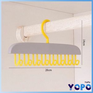 YoPo Bra Hanger for Closet Tank Top Hangers Clothes Underwear Sling Drying Rack