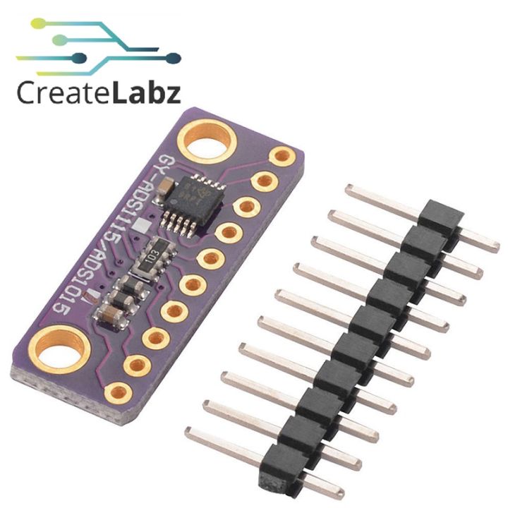 ADS1115 16-Bit 4-Ch Analog to Digital converter ADC module, I2C | Lazada PH