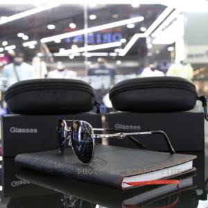 Kính Mát Nam BMW Cao Cấp Full Box + Thẻ Bảo Hành 1 Năm - Khăn Lau Kính Mắt Kính Cường Lực - Gọng Titanium - Chống Chói Chống lóa