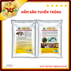 Nấm Săn Tuyến Trùng Bảo Vệ Rễ - TKS NEMA - Gói 500gr - xử lý tuyến trùng hại rễ - Phân bón vi sinh vật