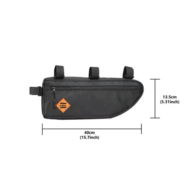 【COD&Fast Delivery】Large Capacity Bicycle Triangle Bag MTB Waterproof Bike Frame Front Tube Bag Cycling Cycling Pouch