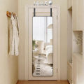IAKE Hanging Door Mirror Full-length Mirror Bedroom Cabinet Door Mirror Wall Mounted Mirror Behind the Door Aluminium Mirror Square Mirror 方形挂门全身镜. 