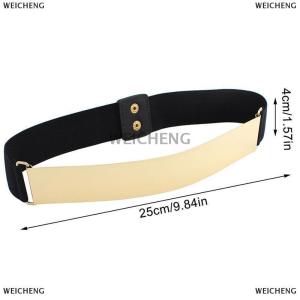 [COD] WEICHENG Designer Belts for Woman Belt Classy Elastic Ceinture Femme Women Belt Ladies Apparel Accessory Dress Belt