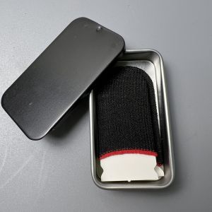 Hộp Thiếc Đen Đựng Bao Tay Chơi Game Nhỏ Gọn Tiện Lợi - Thiết Kế Sang Trọng và An Toàn