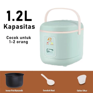 Mini Rice Cooker 2L Penanak Nasi MultiFungsi Low Sugar Magic Cooker magic com