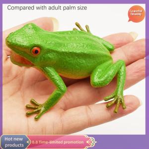Graceful Spoof Toy Simulation Frog Model Animal Toy Toad Tricky Scary Squeeze Sound Toys