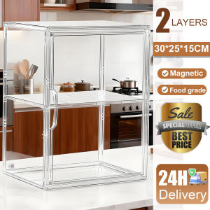 Acrylic Display Case Popmart Transparent Magnetic Dustproof Organizer Box multi-layer Toy Storage