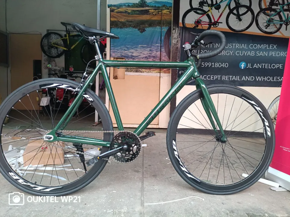 (BLACK PLAIN) SOLANA FIXIE ALLOY 700c 23c