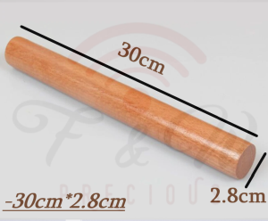 Ready Stock solid wooden rolling pin Fondant Cake Decoration Dough Roller Baking Cooking Roller pin Penggelek Kayu Tepung