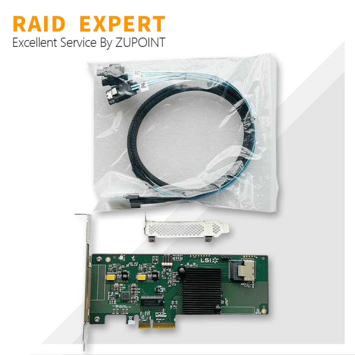 Zupoint Lsi I Raid Controller Card Pcie Sas Hba Fw P It Mode Expander Card For Zfs