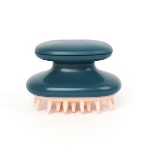 Hengfa Lina Silicone Shampoo Head Scalp Massage Brush Silicone Body Brush Hair Washing Comb Bath SPA Shower Brush Massage Brush Hair Brush