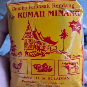 Bumbu Masak Rendang Cap Rumah Minang 1 KG Bubuk Spices
