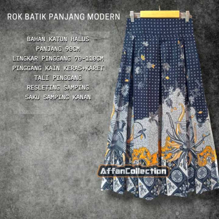 ROK BATIK / ROK WANITA DEWASA / ROK BATIK PANJANG  / ROK BATIK MODERN / FASHION WANITA