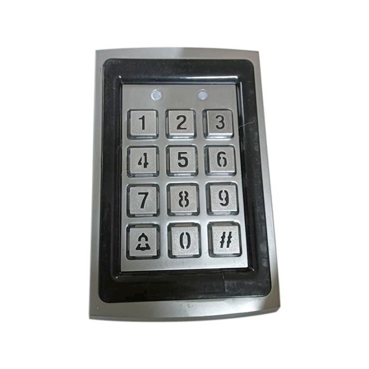 (AJDC) Metal Keypad Reader LED Backlight RFID for Access Control System ...
