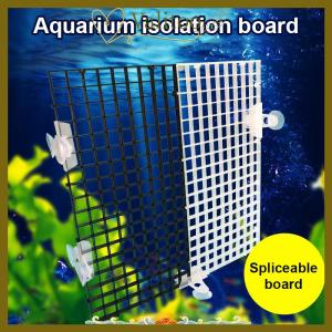 [Valitoo] Detachable Spliceable Fish Tank Isolation Plate Upper Cover Net Bottom Filter Grid Bracket Bottom Filter Plate Divider Plate