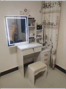 Dressing Table With Mirror Dressing Table With Mirror And Storage Makeup Table Dresser Table With Mirror And Storage Table Home Princess Makeup Light with Mirror