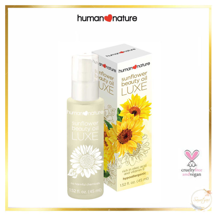 Human Nature Sunflower Beauty Oil LUXE 45 mL Lazada PH