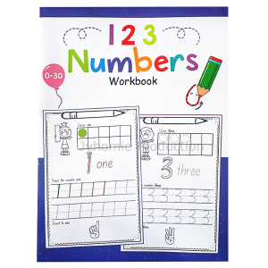 Writing Book English ABC Writing Book for Kids English Number Exercise Book Preschool English Book Buku English Buku Tulis Buku Latihan Buku Kanak