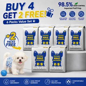 Dono Dog Diaper for Male Dog Disposable Diaper female&male dog Shih Tzu diaper