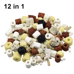 Ceramic Lava Rings Aquarium Filter Media Materials Activated Carbon Bio Ball High Efficiency Filter