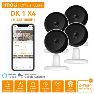 IMOU DK1 ×4PCS Indoor Security Camera CCTV Camera Baby Pet Monitor / 2-Way Audio | 2-Year Warranty