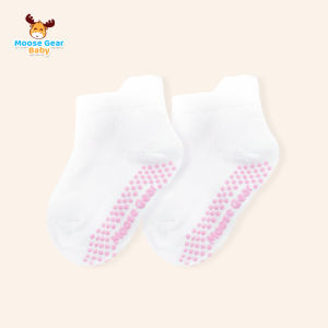 Moose Gear Baby Grip Socks (1PAIR) Socks for Baby Girl & Boy Ultra Soft & Non Slip Material