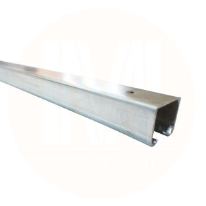 Tajima Nylon Hanger Roller and 2-meter Steel Door Track for Sliding Wooden Door 50kg