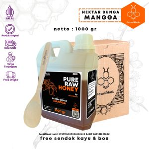Madu Asli Murni Nektar Mangga 100% Original Pure Raw Honey
