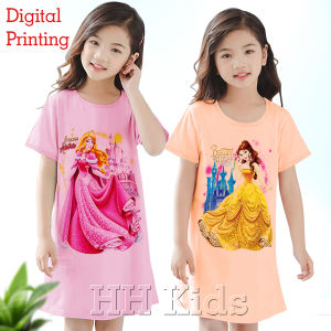 Desain Anak Unik: Dress Anak Princess Digital Printing Murah