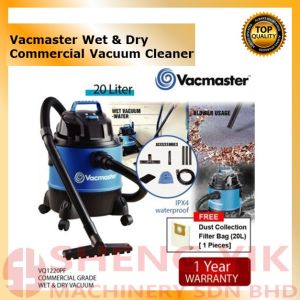 Shengyik VACMASTER VQ1220PF 20L 3in1 Heavy Duty Vacuum Cleaner Commercial Grade ( Wet / Dry / Blow )
