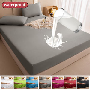 Waterproof Mattress Covers Protector Adjustable Non-slip Bed Fitted Sheet With Elastic Band for Queen King 90/140/160x200cm2026