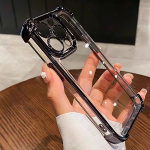 เคสโทรศัพท์กันตกสุดๆสำหรับ VIVO Y28 Y27 Y27s Y22 Y22S Y21 Y21s Y33s Y21T Y33T Y21A T1X 4G 5G ชุบชุบ NDS03ผิวนอกเนื้อนิ่ม TPU