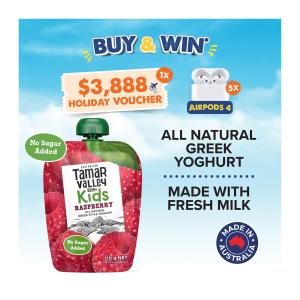 Tamar Valley Greek Style Raspberry Yoghurt Pouch