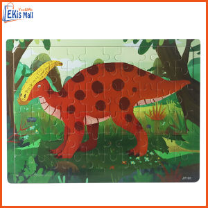 Bộ đồ chơi ghép hình khủng long 60 miếng bằng gỗ rèn luyện trí nhớ tăng khả năng sáng tạo và tư duy cho trẻ Đồ chơi giáo dục cho trẻ em bằng gỗ Cao cấp