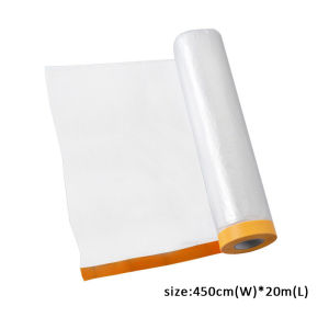20M/Roll Furniture Dust Film Cover Plastic House Decoration Paint Masking Film