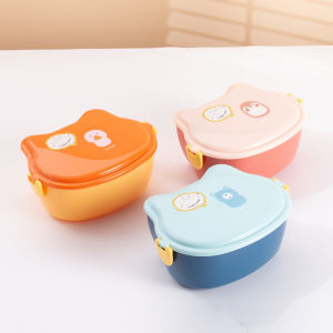 KOTAK MAKAN ANAK KARAKTER IMUT / LUNCH BOX ANAK FREE SENDOK GARPU KODE F1102