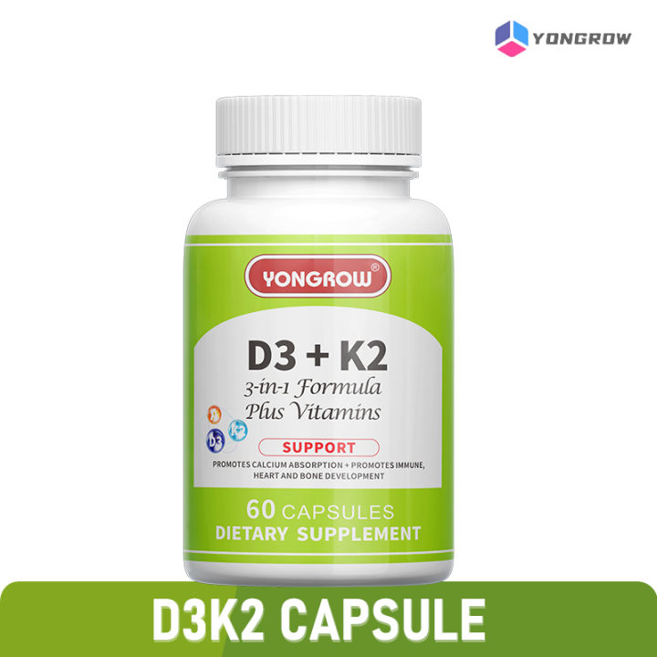 D3 K2 High Potency Vitamin Supplement Professional Multi Nutrition To