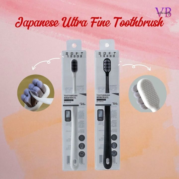 Nano Soft Toothbrush Japanese Ultra Fine Toothbrush Oral Hygiene Soft ...