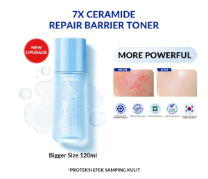 Tomato Mochi ~ 7X Ceramide Skin Barrier Repair Soothing Toner with Calendula for Sensitive Skin 120mL